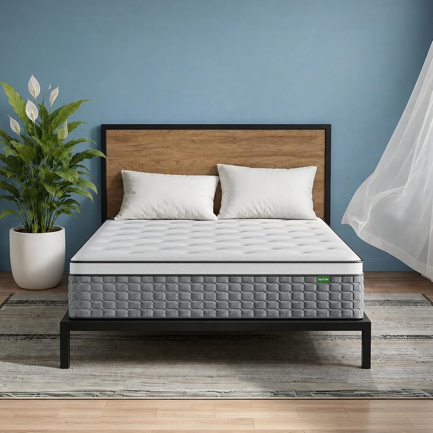 Memory Foam Mattress In A Box Queen - Queen Mattress,12 Inch Hybrid Queen Size