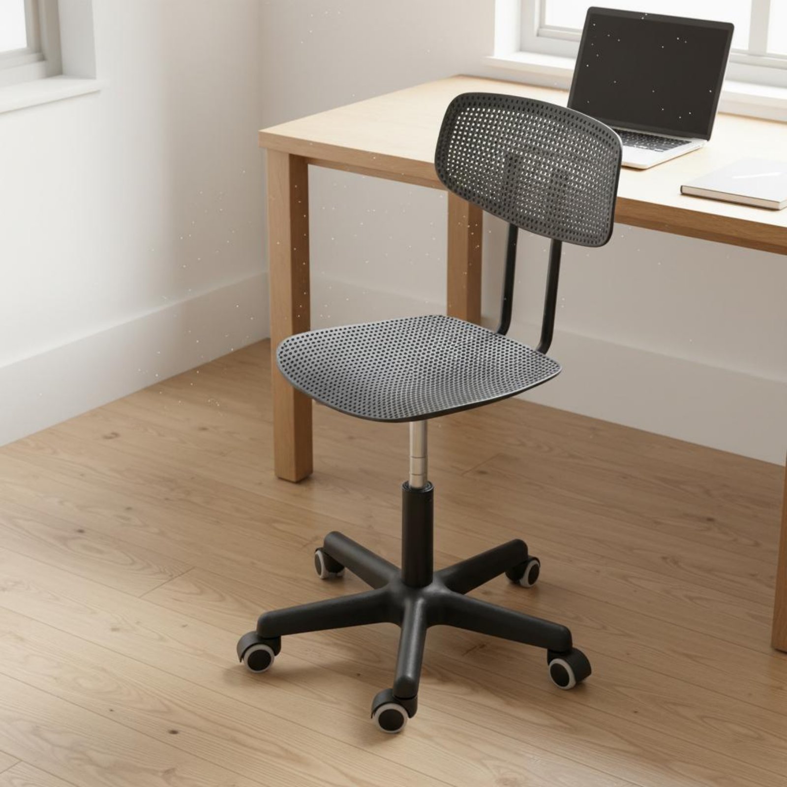Adjustable Rolling Desk Chair  - Office Furniture ulasan dan harga