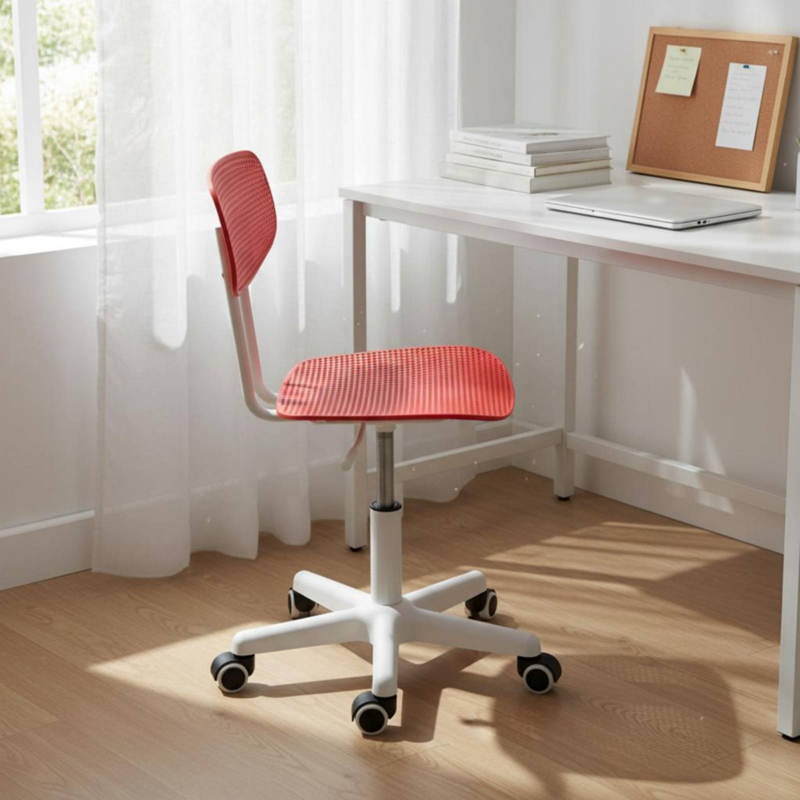 Adjustable Rolling Desk Chair  - Office Furniture ulasan dan harga