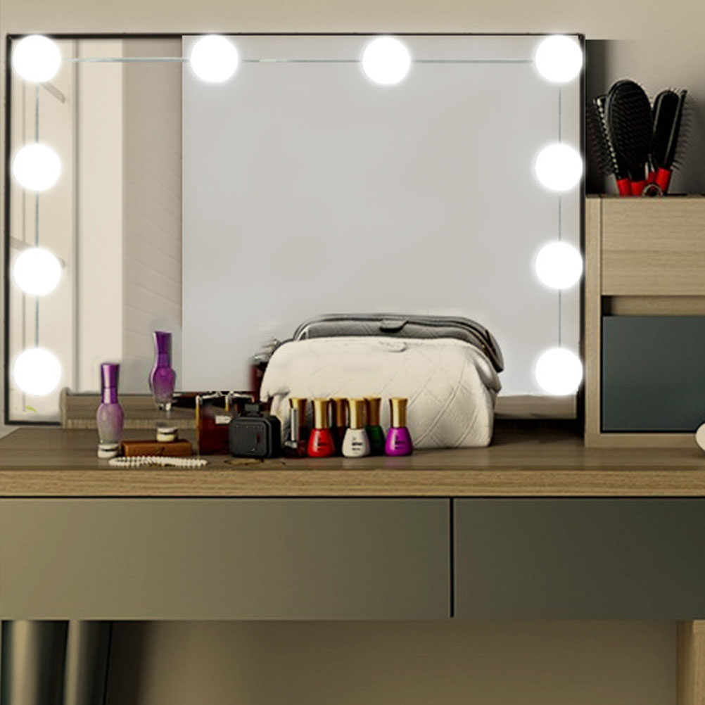 1Set LED Makeup Mirror Light F - Dressing Table Vanity With Lighted Mirror ulasan dan harga