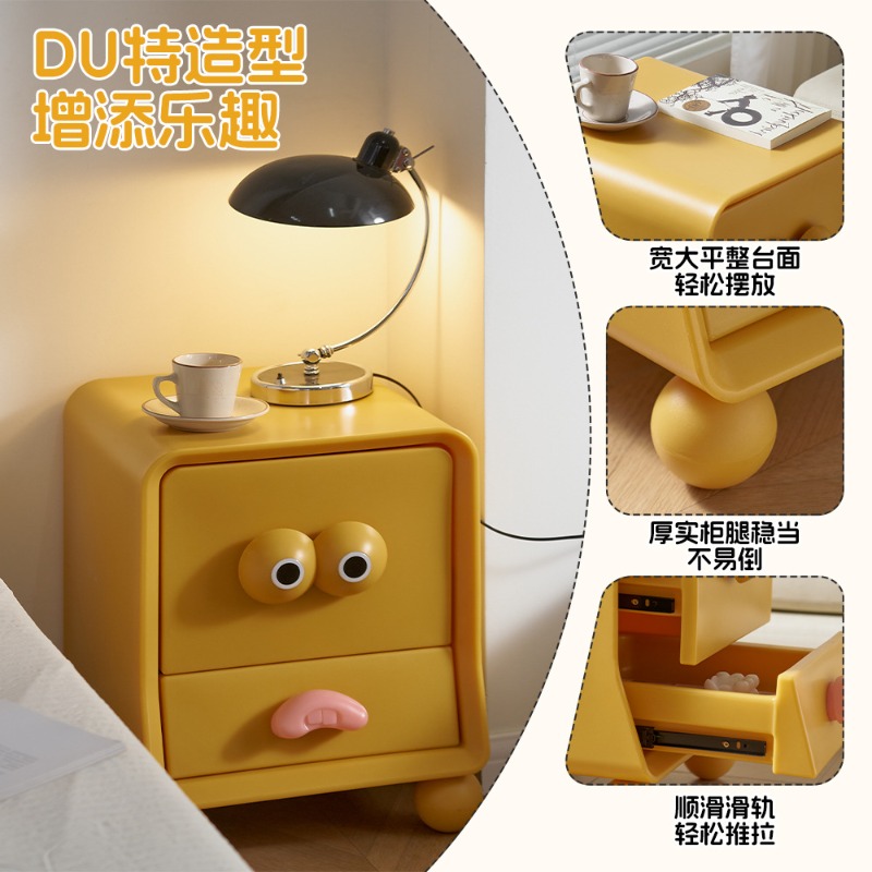 Bedside table creative cute ca - Tables ulasan dan harga