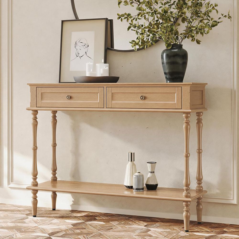 Minimalist Entryway Table with - Storage ulasan dan harga
