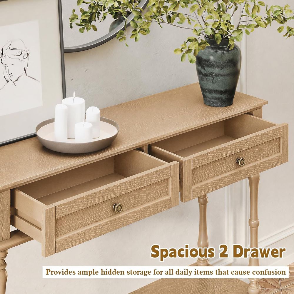 Minimalist Entryway Table with - Storage ulasan dan harga