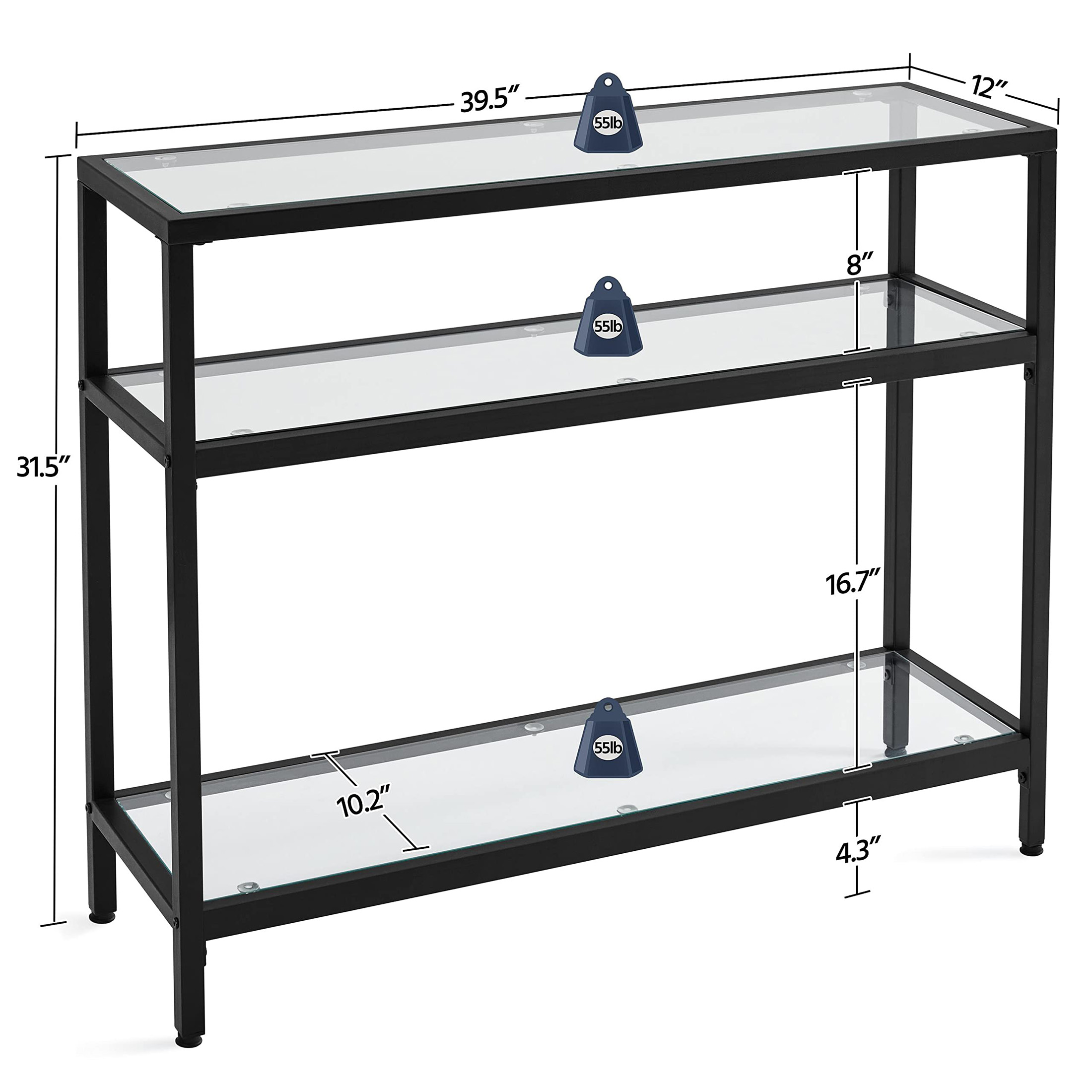 Console Table, Metal Frame and - Storage ulasan dan harga