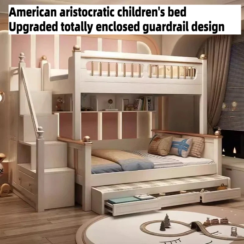 135x190cm Wood Mattress Kids L - King Size Bed Frame With Storage Drawers ulasan dan harga